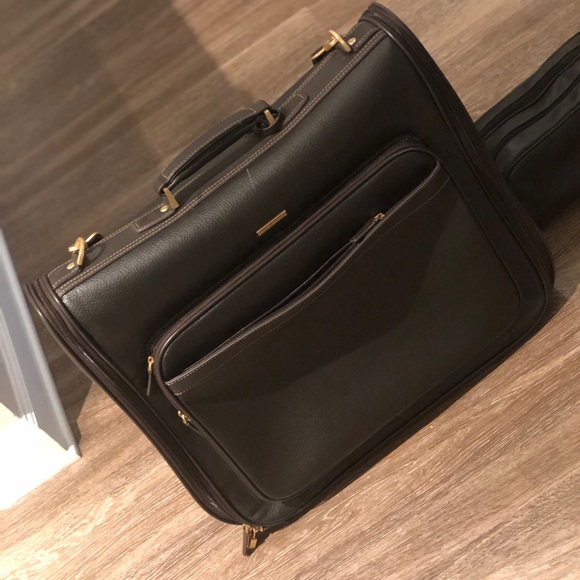 Brown Brooks Brothers Luggage Set - Picture 5 of 5